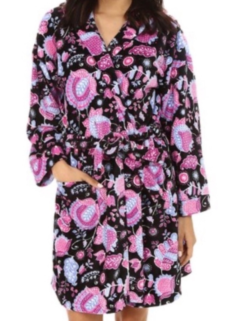 Vera Bradley Alpine Floral Robe - Picture 3 of 8